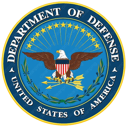 official U.S. Department of Defense seal:logo Background Removed